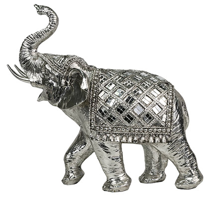 Elephant With Shawl Small - Click Image to Close
